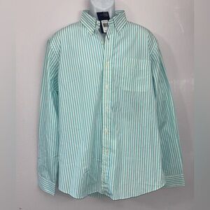 POLO RALPH LAUREN NWT Dental Floss Green Long Sleeve Stripes Cotton Size XL